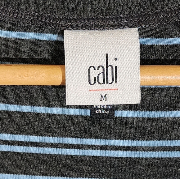 Cabi Asymetrical Striped Sleeveless Dress - Picture 7 of 7